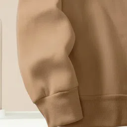 else & what Men Full Sleeve Solid Sweatshirt image 4