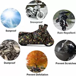 rhtdm Waterproof Two Wheeler Cover for TVS image 4