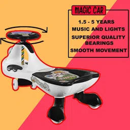 miss & chief by flipkart Car Non Battery Operated Ride On image 4