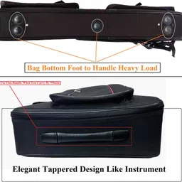 malav Yamaha PSR-SX700 Synthesizer Case of SteelPlated Frame(Circumference) withWheels Keyboard Bag image 3