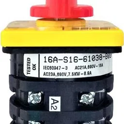 Salzer (L&T) 61038 16A 2Pole 2Way ON OFF S16 Cam Operated Rotary Switch-picture-40