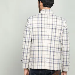 chkokko Tweed Checkered Coat For Men image 2