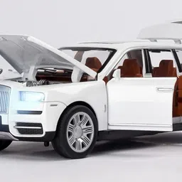 the red baby 1:22 Rolls Die Cast Scale Model Dsiplay Car with Opening Doors Music and Lights-picture-42