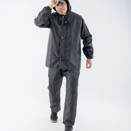 aashi Solid Men Rain Suit image 3