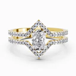 Sparkles Lab Grown Diamond 14kt Yellow Gold ring-picture-19