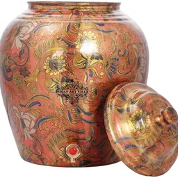 indianartvilla 6 L Copper Water Jug image 2