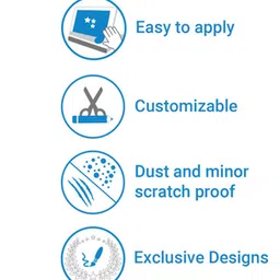 Techfit Full Body Laptop Skin Sticker For 14 to 15.6 inch Laptop - Superman Art on Black Self Adhesive Stretched Vinyl Laptop Decal 15.6 image 5