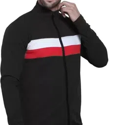 red clover Men Colorblock Sports Jacket-picture-17