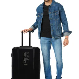 DKNY New Era Textured Hard Large Luggage image 3