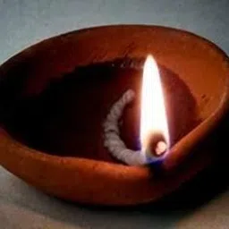 sinal Pack of 21 Diwali Mitti Handmade Earthen Clay Big Size Diya (DY1) Earthenware (Pack of 21) Table Diya image 4