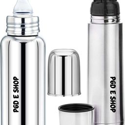 pgd Baby Feeding Bottle 300ml with Hot and Cold Milk storage Vacuum Bottle 350ml - 650 ml-picture-36