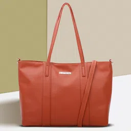 caprese Women Orange Tote - Extra Spacious-picture-22