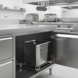 narv Stainless Steel Kitchen Trolley image 5