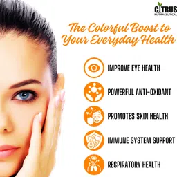 citrus nutraceutical Beta Carotene 10000 IU For Healthy Eye, Radiant Skin and Antioxidant image 5
