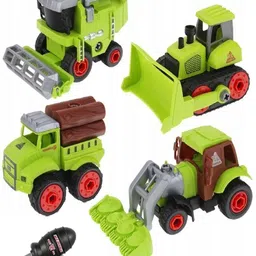 duwol Diy Assembe Farmer Car-Dw-picture-28