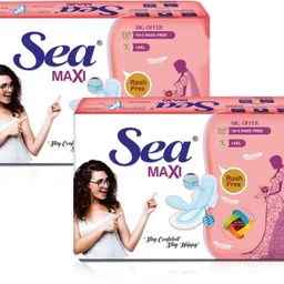 sea Pack of 30 XXL Maxi Anti Bacterial, Sanitary Pad-picture-13
