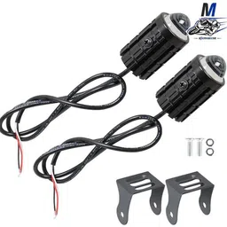 rorex LED Fog Lamp Unit for Hero, Honda, TVS, Yamaha, Royal Enfield, Suzuki, Bajaj, KTM, Universal For Car 3 Series, 5 Series, 6 Series image 4