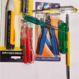 gadariya king Continuity , voltage tester and 6inch 2in screwdriver and 2in1 line pack of 5 Analog Voltage Tester-picture-35