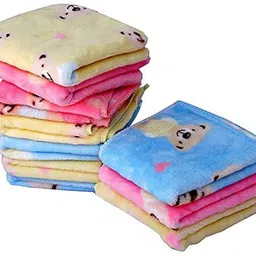 MITSURU TEDDY BEAR ULTRA SOFT ["MULTICOLORS"] Handkerchief image 2