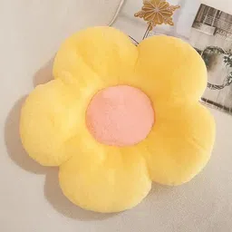 avs Floor Pillow Flower Shape Cute Sunflower Cushion for Home Decoration - 35 cm-picture-27
