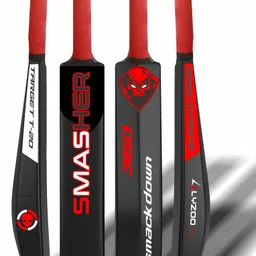 lyzoo Smasher Hard PVCFull Size Plastic Cricket Bat first Grade Heavy Duty Plastic Bat PVC/Plastic Cricket Bat For 15+ Yrs image 1