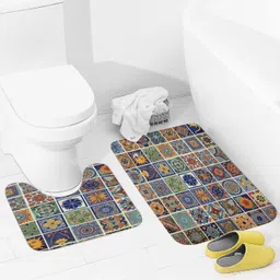 suicune Microfiber, Rubber Bathroom Mat-picture-36