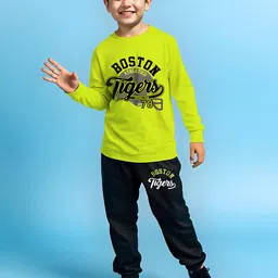 YK X Trampoline Unisex Kids Printed T-shirt image 1