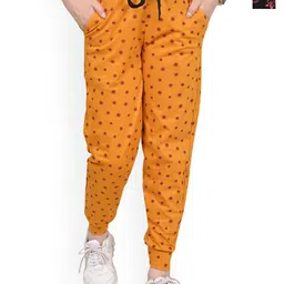 BAESD Girls Pack Of 2 Floral Printed Mid-Rise Pure Cotton Joggers Track Pants-picture-45