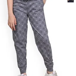 BAESD Girls Printed Pack Of 2 Pure Cotton Joggers-picture-15