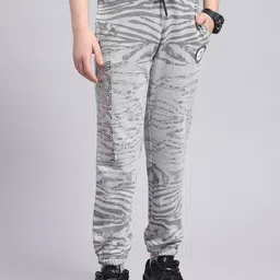 Monte Carlo Boys Animal Printed Mid-Rise Joggers-picture-46