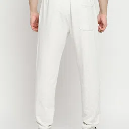 Underjeans by Spykar Men Off-White Solid Joggers image 5
