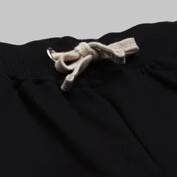 Joven Men Black Solid Slim-Fit Joggers image 3