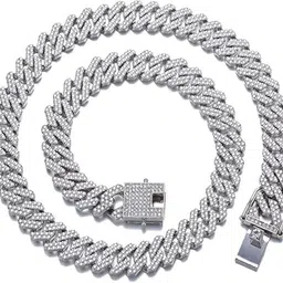 zewar wala MC Stan Chain sterling crystal silver Crystal Sterling Silver Plated Sterling Silver Chain-picture-26