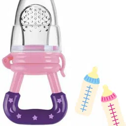 aapni dukan SST Sales Baby Food And Fruit Nibbler & Pacifier Teether BPA Free Nibbler BD123 Feeder-picture-36