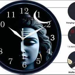 bhoopal vaishnav Analog 25 cm X 25 cm Wall Clock image 3
