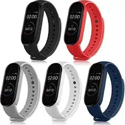 PORTLIX BEST BUY SOFT SILICON BAND STRAP FOR XIAOMI MI BAND 5 AND XIAOMI MI BAND 6 Smart Band Strap-picture-12