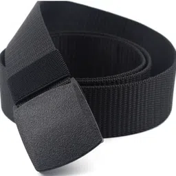vogard Men Casual Black Nylon Belt image 2
