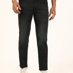 lee Men Skinny Mid Rise Blue Jeans image 1