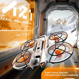 gadgetsworld A21 Drone | 360° Roll, Gesture Control & Obstacle Avoidance | 4-Axis Camera Drone image 4