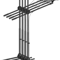 mocking bird Mic Stand Heavy Adjustable Dual Microphone Stand, Studio Microphone Stand- 4 QTY Microphone Stand-picture-34