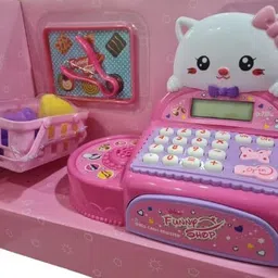 prancing unicorn Baby Toy Cash Register Money Skill Shoping Pretend Play For Kids Girls & Boys image 2
