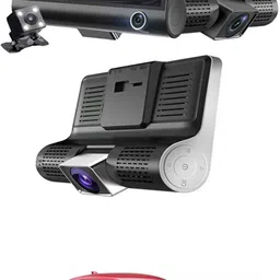 maties 170Degree/3 Lens/Wide Angle Car Camera DVR/G-Sensor Dashcam-19 Black LCD-picture-20