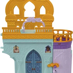 disney princess Jasmine Stacking Castle Doll House with Small Doll image 3