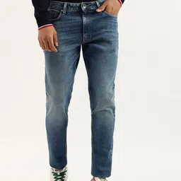 united colors of benetton Men Tapered Fit Mid Rise Blue Jeans-picture-15