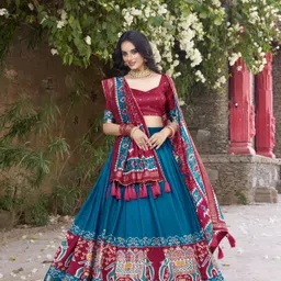 runaya nx Printed Semi Stitched Lehenga Choli-picture-39
