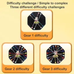 homoze Rope Untangle Puzzle Game – 360° Twist Board Challenge with 10 Ropes image 5