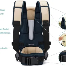 ctm exports Adjustable Baby Carrier Bag ( Navy Blue) BACK carry facing in) Baby Cuddler image 3