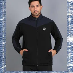 punjab hills Men Colorblock Casual Jacket-picture-12