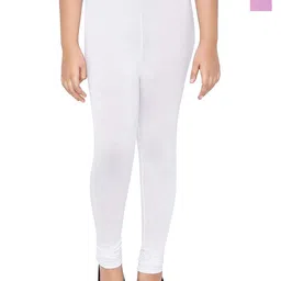 FRENCH KLEIDER Girls Pack Of 2 Pure Cotton Churidar Length Legging-image-54