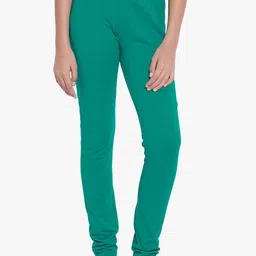 THE PAJAMA FACTORY Girls 4-Way Stretch Churidar Length Leggings image 1